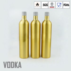 Aluminium Vodka Bottle