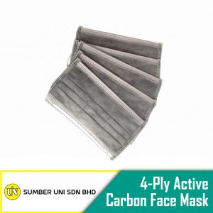 4-Ply Active Carbon Face Mask