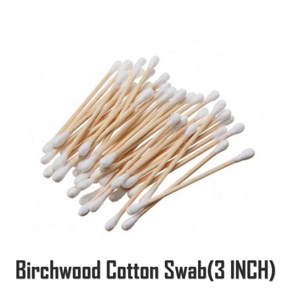 Birchwood Cotton Swab 3 inch